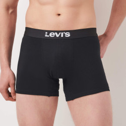 Levis Men Logo Aop Boxer Brief Organic Co 2P Black/White