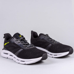 PEAK RUNNING SHOES BLACK