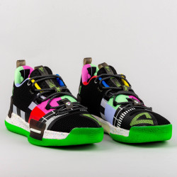 Peak Lou Williams Signature Basketball Shoes Flash 1 x 30ING „Analog“ Black/Fluorescent Green