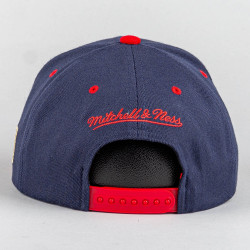 Šiltovka Mitchell & Ness Houston Rockets Team Arch Snapback tmavomodrá/červená