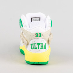 Ewing Athletics ROGUE x UltraMagnetic MCs “Critical Beatdown” White/Green/Yellow