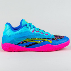 Basketbalové tenisky Puma wmns Stewie 3 Midnight In Tokyo Shoe Bright Aqua/Fluro Pink Pes/Black