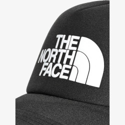 The North Face TNF Logo Trucker - BLACK/WHITE