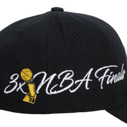 Mitchell & Ness CHAMP WRAP PRO SNAPBACK MIAMI HEAT Black