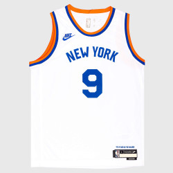 NIKE BOYS YEAR ZERO SWINGMAN JERSEY NEW YORK KNICKS - RJ Barrett WHITE/BLUE/ORANGE