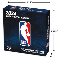 TURNER SPORTS NBA 2024 BOX CALENDAR NBA ALL TEAM