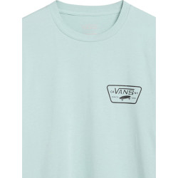 Vans Full Patch Back Ss Tee Gray Mist/Black