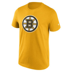 Fanatics NHL Primary Logo Graphic T-Shirt Boston Bruins Yellow Gold