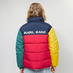 Karl Kani OG Block Puffer Jacket navy/red/blue
