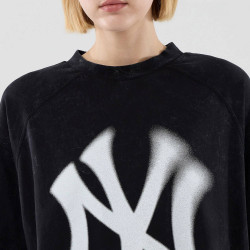 Tričko NEW ERA New York Yankees MLB Graphic Boxy Black T-Shirt čierne