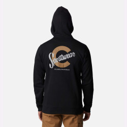 Columbia M Columbia™ Logo Fleece Fz Black