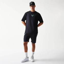 Tričko New Era Chicago Bulls NBA League Essential Black Oversized T-Shirt čierné