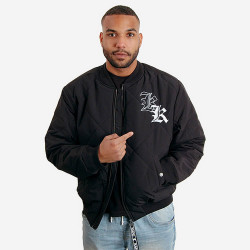 Karl Kani KK OG Old English Quilted Bomber black