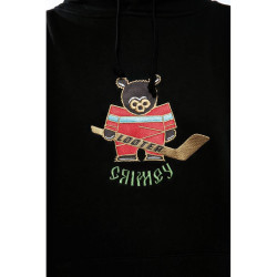 Grmy Grimey Wear The Lower Depths Vintage Hoodie Black