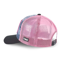 Capslab Hunter X Hunter Hisoka Trucker Cap Grey/Pink