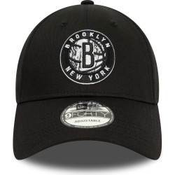 Šiltovka New Era 940 Brooklyn Nets NBA Infill Black 9FORTY Adjustable Cap čierna