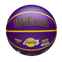 WILSON NBA PLAYER ICON - OUTDOOR - LEBRON Purple (sz. 7)