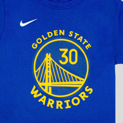 Nike Boys Icon N&N Tee Golden State Warriors Stephen Curry – Nr. 30 Blue/Yellow