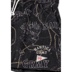 Grimey Wear Mighty Harmonist Nautica X Grmy Nylon Shorts Black