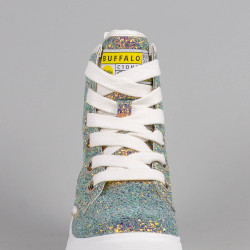 BUFFALO ASPHA LACE UP HI MULTI