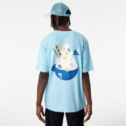 Tričko New Era La Dodgers MLB Ice Cream Graphic Blue Oversized T-Shirt bledomodré