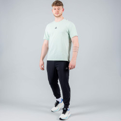 Bežecké tepláky PEAK P-DRY čierne BLACK