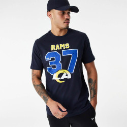 New Era LA Rams NFL Wordmark Navy T-Shirt