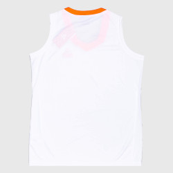 Dámska basketbalová súprava PEAK Basketball Uniform bielo-oranžová