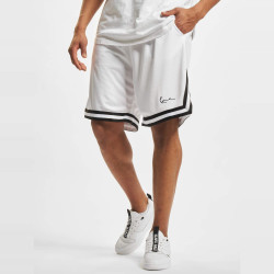 Basketbalové šortky Karl Kani Mesh Signature biele