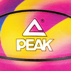 Peak Color Gradient Composite Indoor/Outdoor Basketball Sz. 7 Rose