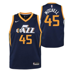 Nike Swingman Icon Jersey Player Utah Jazz Donovan Mitchell Blue/Orange