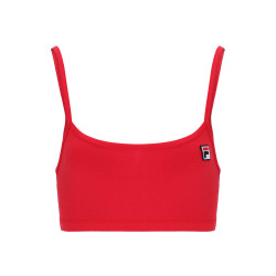 Fila LINFEN cropped spaghetti top True Red