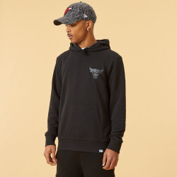 NEW ERA mikina NBA Seasonal infill hoody CHIBUL CHICAGO BULLS Black