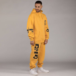 Grimey Wear Lust Mantra Sweatpants Yellow