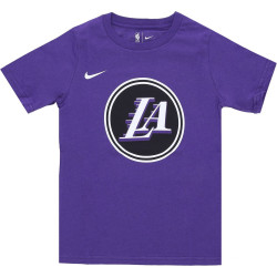 Nike Nk Essential Ce Logo Ss - 8-20Y - La Lakers Purple/Black