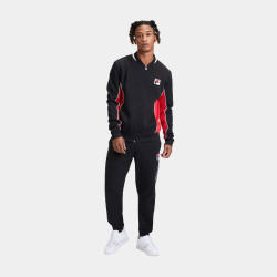 Tepláková bunda Fila SETTANTA track jacket Black-True Red  čierna/červená