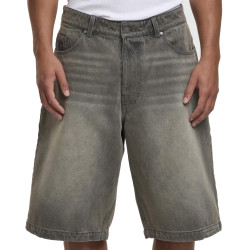 Džínsové kraťasy Karl Kani OG Washed Relaxed Baggy Jorts šedé