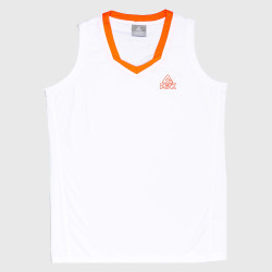 Dámska basketbalová súprava PEAK Basketball Uniform bielo-oranžová