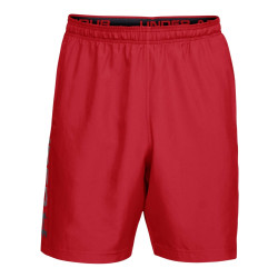 Under Armour Woven Graphic Wordmark Short Red