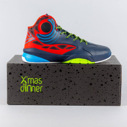 Peak Basketball Shoes Hurricane Christmas PE Blue/Red