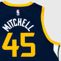 Nike Swingman Icon Jersey Player Utah Jazz Donovan Mitchell Blue/Orange