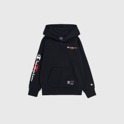 Champion Boys Hooded Sweatshirt Black