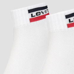Levis Mid Cut Sprtwr Logo 2P White / White