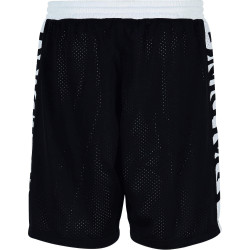 Dámske obojstranné basketbalové šorkty Spalding Essential Reversible Shorts 4HER čierno/biele