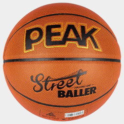 Peak Street Baller Composite Indoor/Outdoor Basketball Sz. 7 Brown