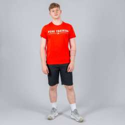 Peak Training Series Knitted T-Shirt Bright Orange-Red