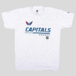 Fanatics Nhl Apro Prime Ss Ctn Tee Washington Capitals Grey