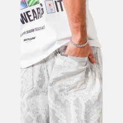 Baggy nohavice Sixth June CAMO Baggy Pants sivé