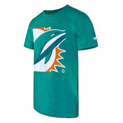 Fanatics NFL Reveal Graphic T-Shirt Miami Dolphins Aqua