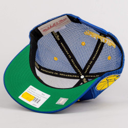 Mitchell & Ness NBA Team Seal Trucker HWC Golden State Warriors Blue